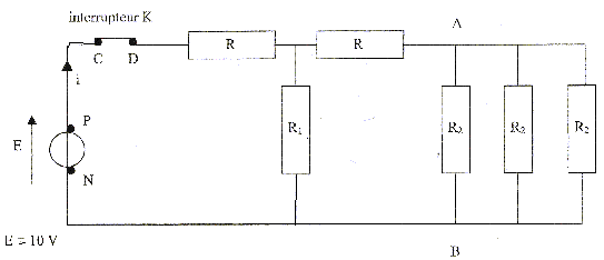 Electricit : Associations de rsistances