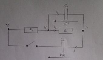 Circuit RC - deux condensateurs, deux rsistances.
