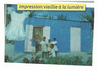 - Altration des couleurs, 