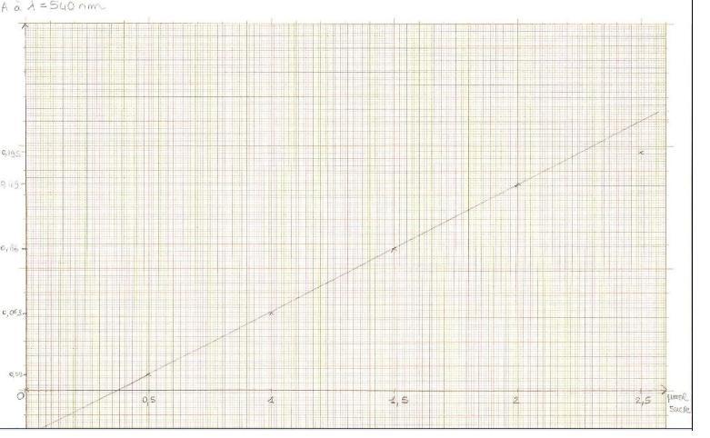 Relation entre l\'absorbance et la quantit de glucose