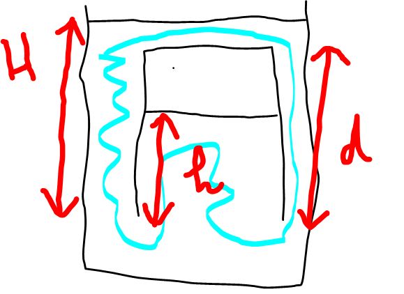 Exercice d\'hydrostatique