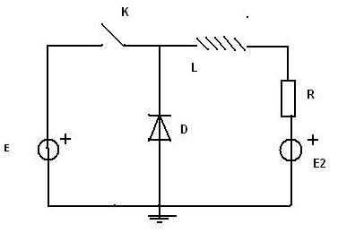 regime transitoire RL et diode