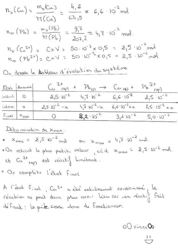 Usure d\'une pile