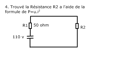 chercher la rsistance, excercices 2
