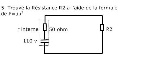 chercher la rsistance, excercices 3