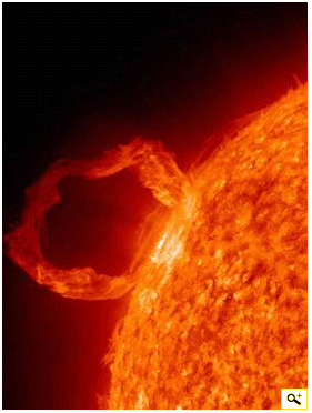 eruption solaire sous haute surveillance