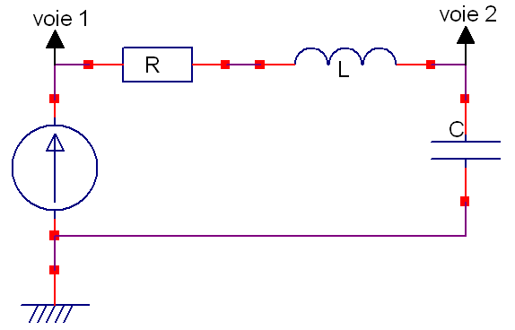 Circuit RLC srie en rgime transitoire