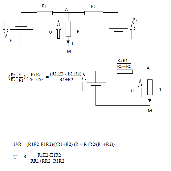 Etudes circuits lectriques - Millman/superposition/Thveni