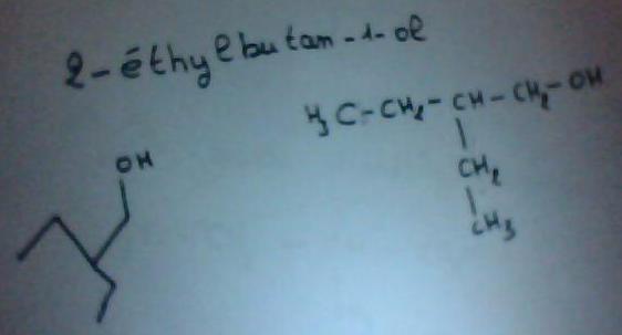 Formule topologique, formule semi-dveloppe et nom de molcule 