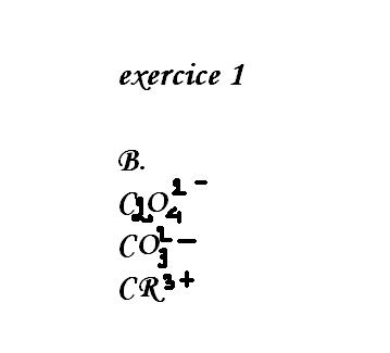 Exercie de chimie (1)