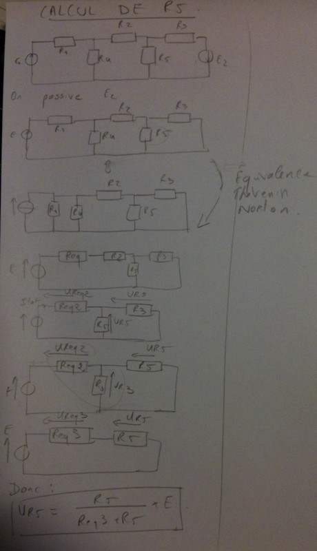 Thorme de superpositions ( application ).