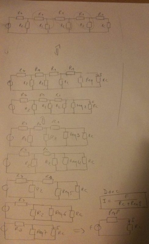 Vrification - simplification loi de Kirchhoff.