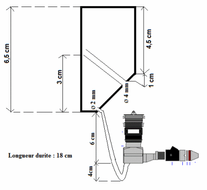 ecoulement d\'un carburant dans un moteur