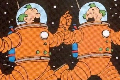 tintin et la gravitation  (1)