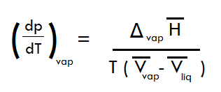 Thermodynamique : Formule de Clapeyron