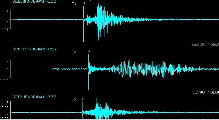 Exploitation d\'enregistrements d\'ondes sismiques