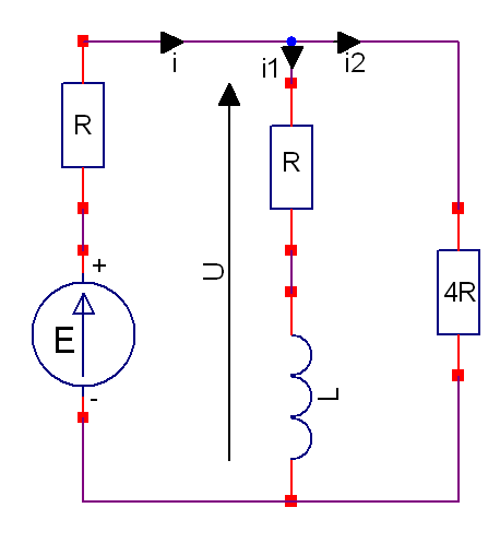 circuit RL avec lampe temoin