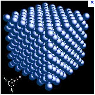 Le nombre d\'atomes dans un cube