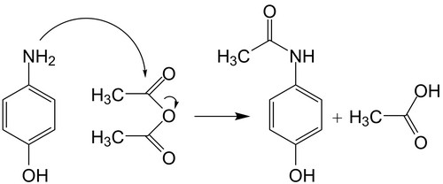 Formation du paractamol
