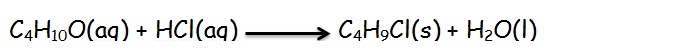 Synthse du 1-chlorobutane