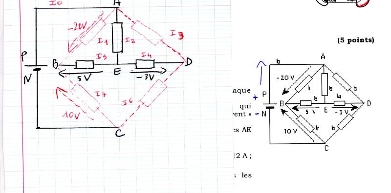 Etude d\'un rseau lectrique