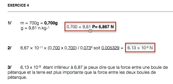 Boules de ptanque /// Physique - 2nd