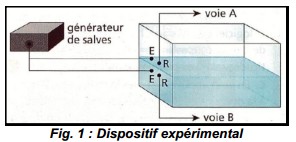 Mesure de la clrit  du son dans l\'eau 