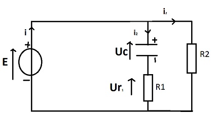 Circuit RC: quation vrifie par la charge q(t).