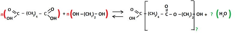 Stoechiomtrie d\'une raction de polycondensation