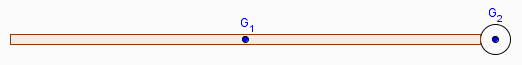 Centre d\'inertie d\'une canne