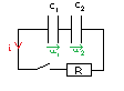 tude dun circuit avec condensateurs et rsistance