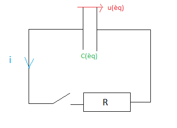 tude dun circuit avec condensateurs et rsistance