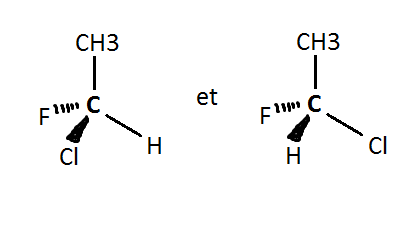 Enantiomre (petite question)