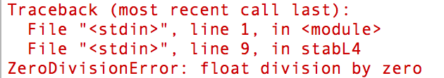 Syntaxe python