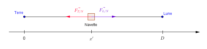  DM de physique sur les forces et la gravitation ( Niveau 2