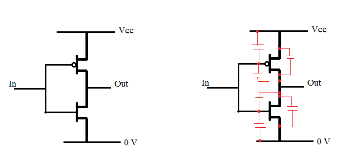 circuit C-MOS 74C04