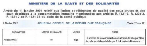 problmes scientifiques (eau potable ?)