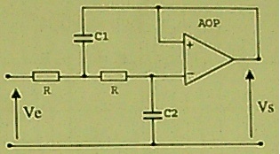 Circuit avec AOP comment appliquer la loi des mailles?