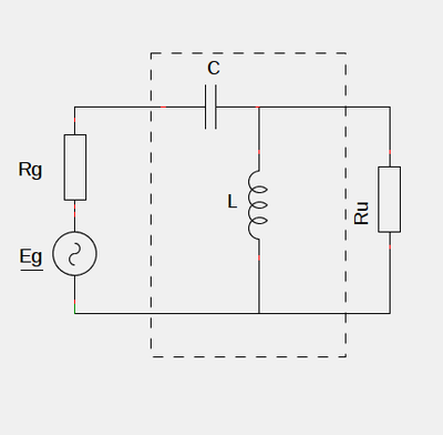 Circuit quivalent  un quartz piezoelectrique