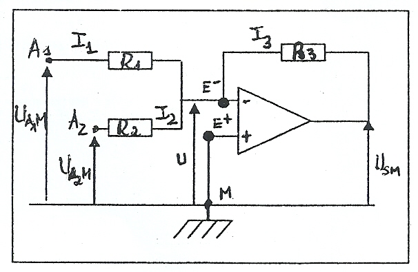 Ampli-op , intensits , tensions