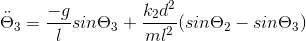 Oscillations, priodes, modes propres, pendules triples
