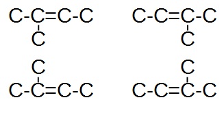 Formule semi-dvelopper, chimie organique. 