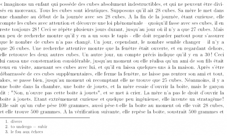 exercice analogie de Feynman 