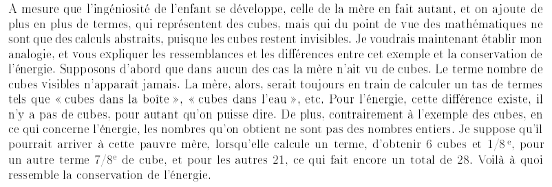 exercice analogie de Feynman 