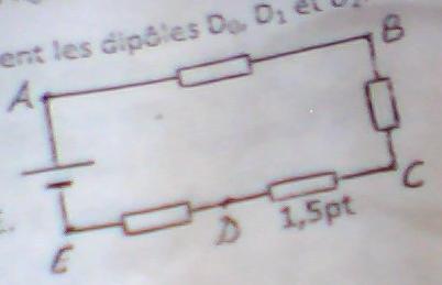 Exercice sur le courant lectrique et les tension lectrique 