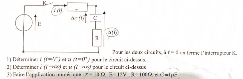 Problme delectricit 