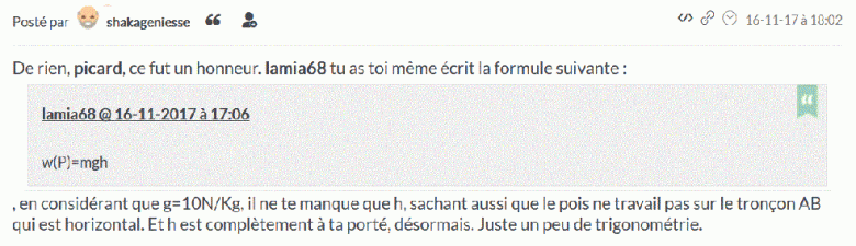 Mouvement sur une rivire 