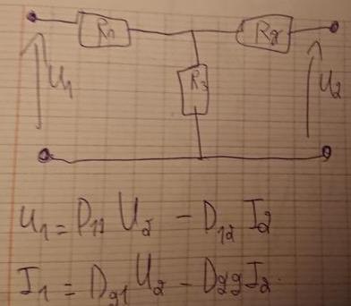 Une question sur le quadripole