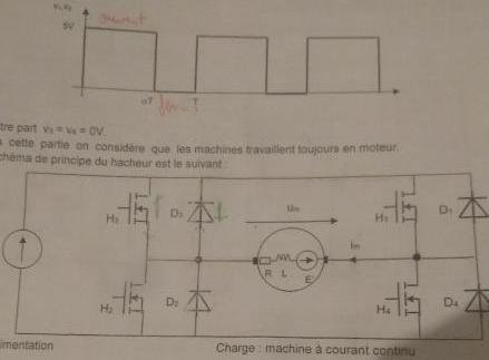 Hacheur 4 quadrants 