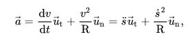 Acclration pendule simple